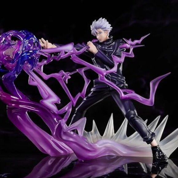 Jujutsu Kaisen Anime Gojo Satoru Figure Model Statue 18 cm with Box *rea… - Picture 4 of 9